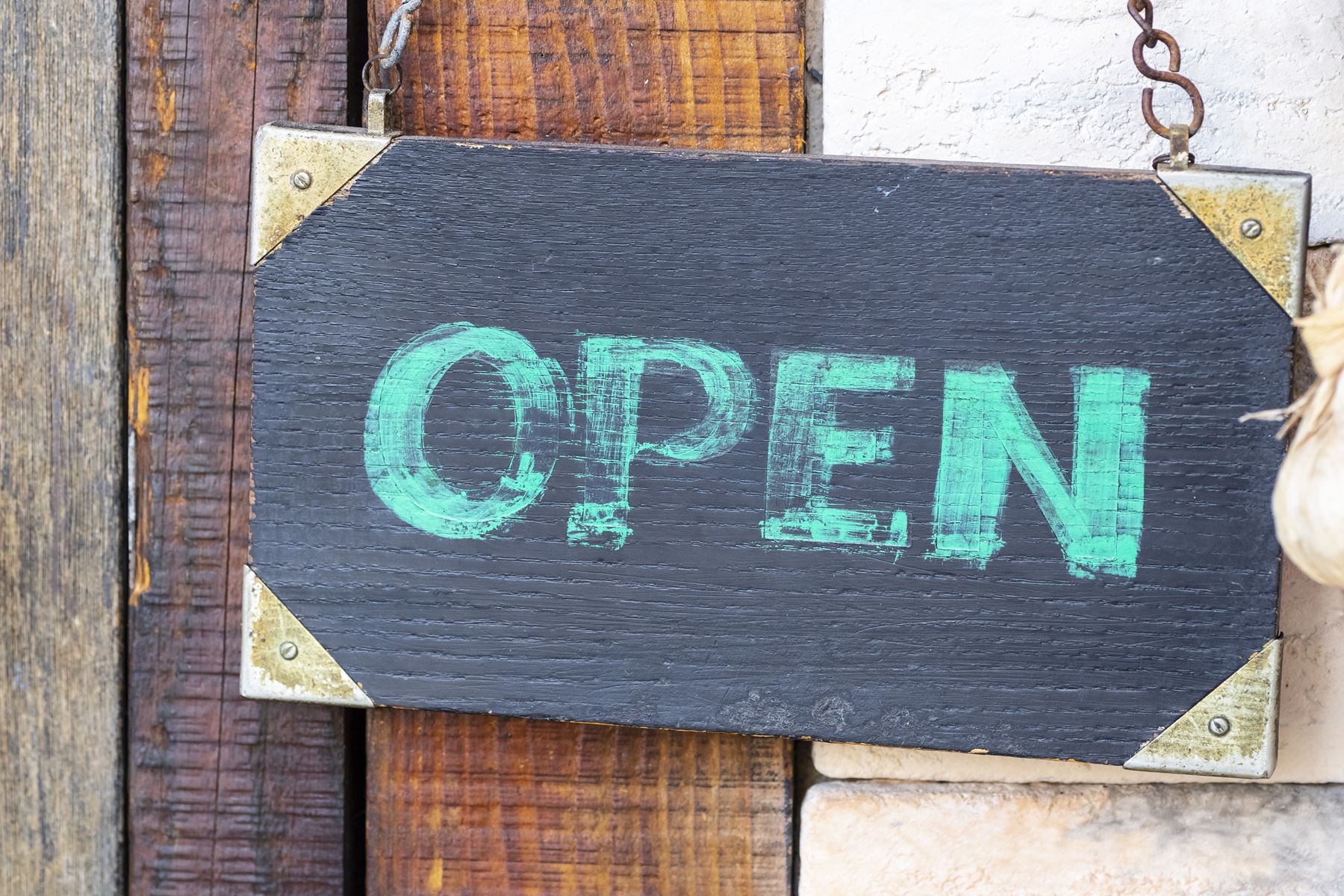 Open Sign